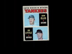 1970 Topps 516 Rookie Stars John Ellis/Jim Lyttle RC VG-EX #D1,329877