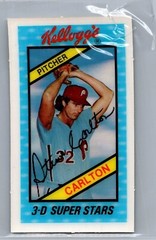 1980 Kellogg&rsquo;s 3-D Superstars #14 Steve Carlton – HOF NM-MT *TEXCARDS*