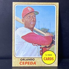1968 Topps – Orlando Cepeda #200 Giants/Cardinals HOF in EX Condition « LOOK »