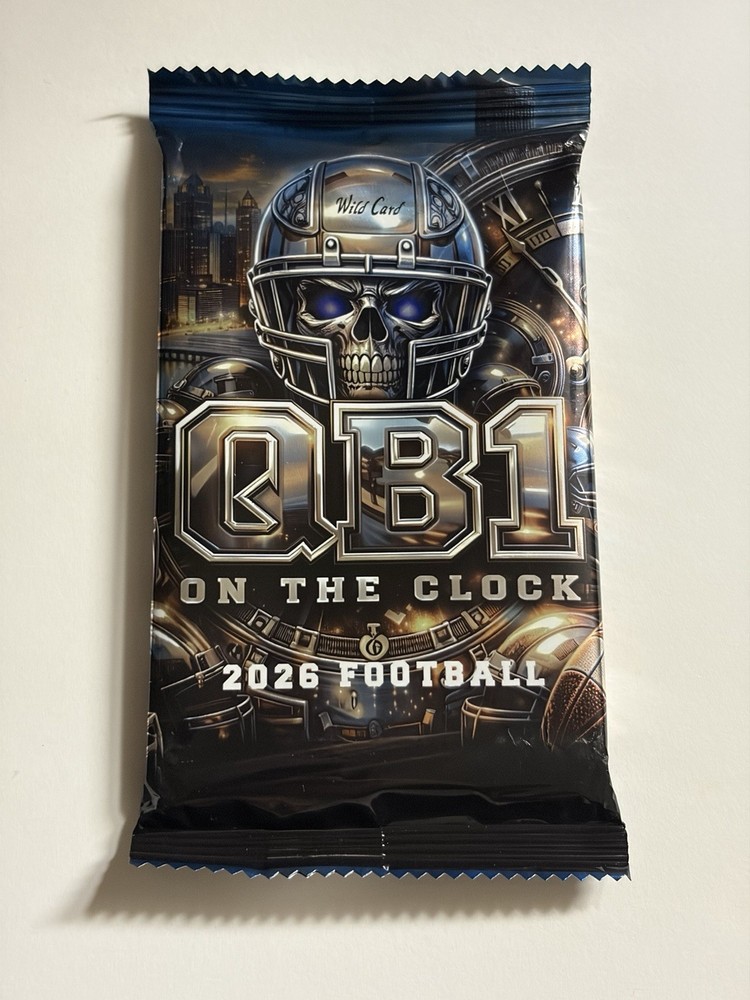 2026 Wild Card QB1 On The Clock Sealed Pack Look For Autos Encased QB 🔥New