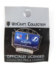 2022 New York Rangers vs. Tampa Bay Lightning Jumbotron Collectible Pin