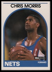 1989-90 NBA Hoops – #26 – CHRIS MORRIS – New Jersey Nets