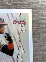 1996 Topps Chrome Wrecking Crew Refractor Fred McGriff #WC10 Atlanta Braves