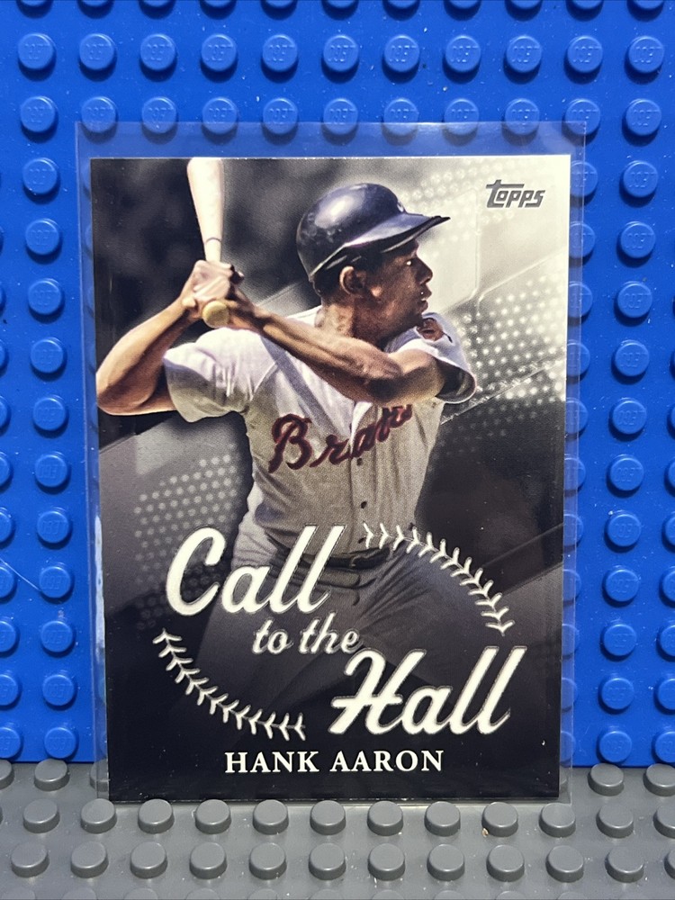 2025 Topps Series 1 – Hank Aaron – Call to the Hall #CTH-4 Braves – NM!