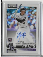 2026 Topps Chrome Ryan Ritter Auto White Refractor /30