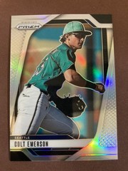 COLT EMERSON RC 2025 Panini Prizm Base #23 Pre-Rookie MLB Mariners