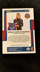 2025 Panini Donruss WNBA – Rookie Jerseys Sarah Ashlee Barker #13 (MEM, RC)