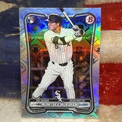 2026 Bowman Retro Logo Border Foil MUNETAKA MURAKAMI (RC) #9 White Sox SSP