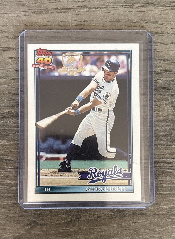 1991 Topps – George Brett #540 Operation Desert Shield – High Grade 💎 🔥