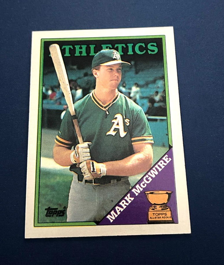 1988 Topps Baseball Mark McGwire #580 Set Break NM