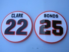 Yankees 3D sign ANY number signs art Jersey NY New York Retired Paul O&rsquo;Neill 21