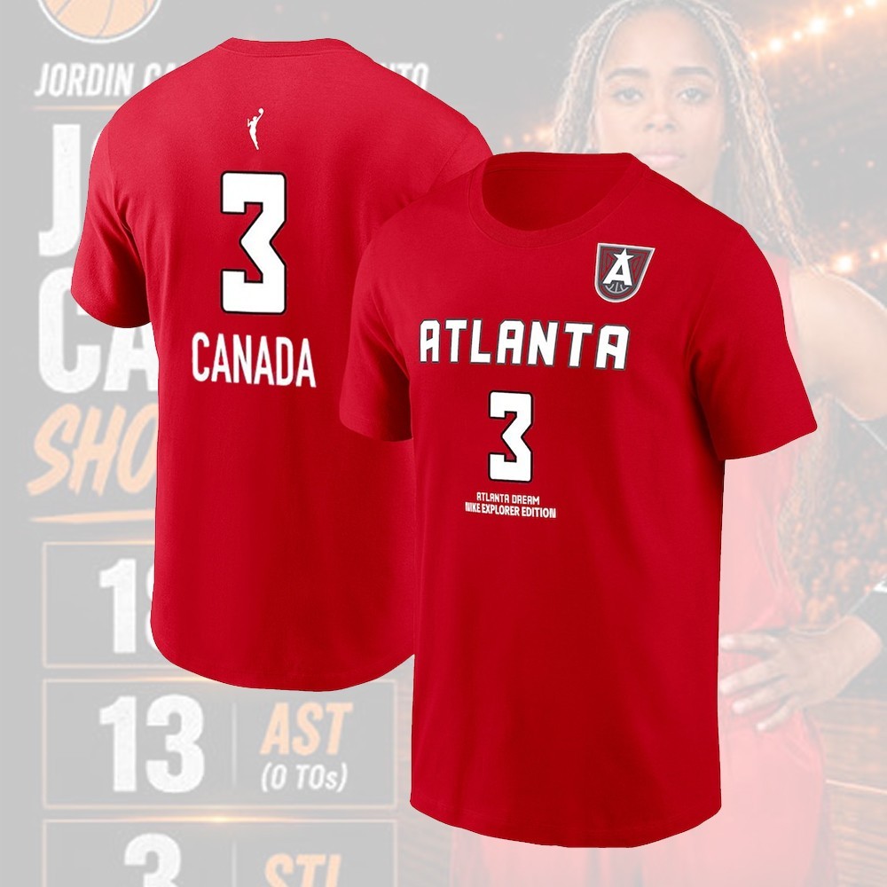 Jordin Canada #3 Atlanta Edition 2026 Name & Number Players Unisex Gift For Fans