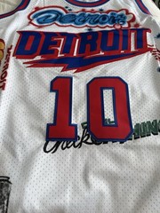 NEW Dennis Rodman City Jersey Sewn Large Stitched #10 Mens