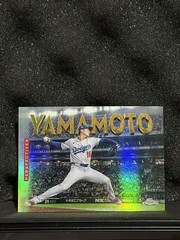 2026 Topps Chrome Perspectives Yoshinobu Yamamoto #P-4 Los Angeles Dodgers