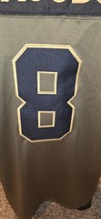Greenbay Packers #8 Jacobs Stitched Football Jersey Salute To Service LARGE