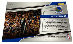 2018 Prizm #6, Kevin Durant, Power Forward, Golden State, Ungraded