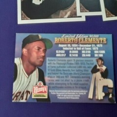 1979 TCMA ROBERTO CLEMENTE 5CT NRMT-MT OR BETTER #23 +WENDY&rsquo;S HOLOGRAM 1995