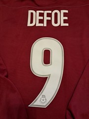 West Ham United 2003/04 Home Shirt / DEFOE 9 / Long Sleeve / Large (Excellent)