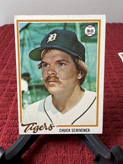 1978 Topps Chuck Scrivener #94 Detroit Tigers