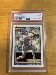 1991 Topps – Paul Molitor #95 Operation Desert Shield