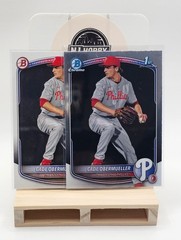 2025 Bowman Cade Obermueller 1st Chrome (RC) #BDC-80 Phillies. Paper for FREE