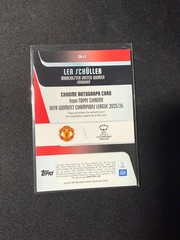 2026 Topps Chromes UEFA Champions League Lea Schuller Auto Base