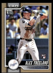 2026 Topps Series 1 – Alex Freeland #74 Gold /2026 (RC)