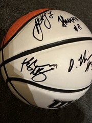2026 Minnesota Lynx Signed Team Ball. 10 Autographs!
