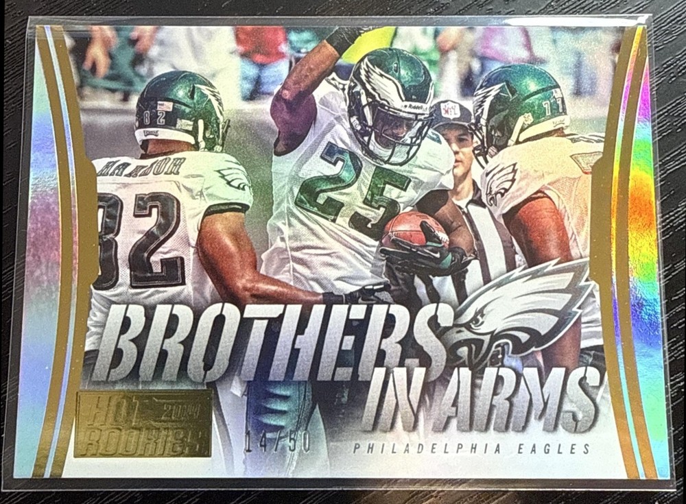 2014 Panini Hot Rookies Philadelphia Eagles #BA-24 Brothers In Arms Gold 14/50