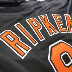 Cal Ripken Jr. 2001 Baltimore Orioles Men&rsquo;s Alt Black Jersey w/ Retirement Patch