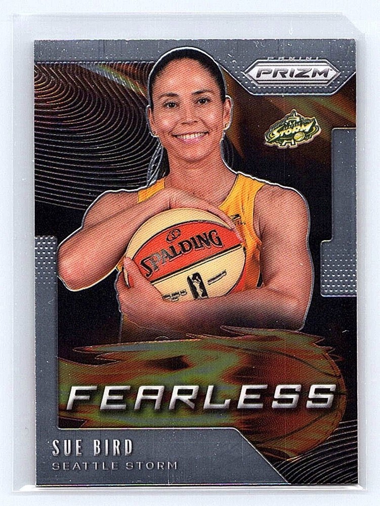 2020 Panini Prizm WNBA SUE BIRD Fearless #6 Storm