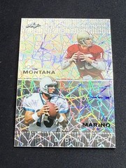 Joe Montana / Dan Marino 2024 Leaf Metal Dual /25 RC