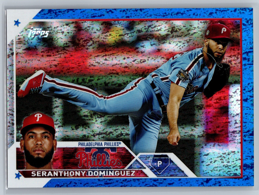 2023 Topps Update Blue Foilboard #US278 Seranthony Dominguez Phillies 711/999