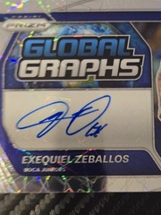 2025 Prizm Fifa Club World Cup Exequiel Zeballos Global Graphs VELOCITY AUTO RC