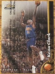 Keon Clark 1998-99 Topps Finest Rookie Card #238 Denver Nuggets NBA RC Free Ship