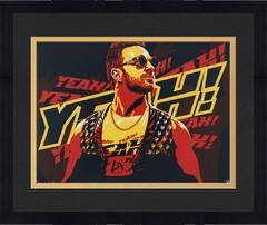 Framed LA Knight WWE 16×20 Photo Print – Brian Konnick – LE 99 – Artist Signed