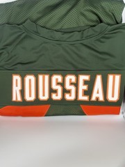 Greg Rousseau signed Miami Hurricanes Jersey JSA COA