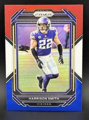 2022 Panini Prizm #192 Harrison Smith Red White & Blue Prizm Minnesota Vikings
