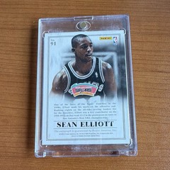 Panini 2012-13 Crusade Majestic Sean Elliott Spurs Auto Insert #91