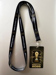 FIFA World Cup 2026 Pass & Lanyard FIFA Fan ID Card, Stadium exclusive Merch!