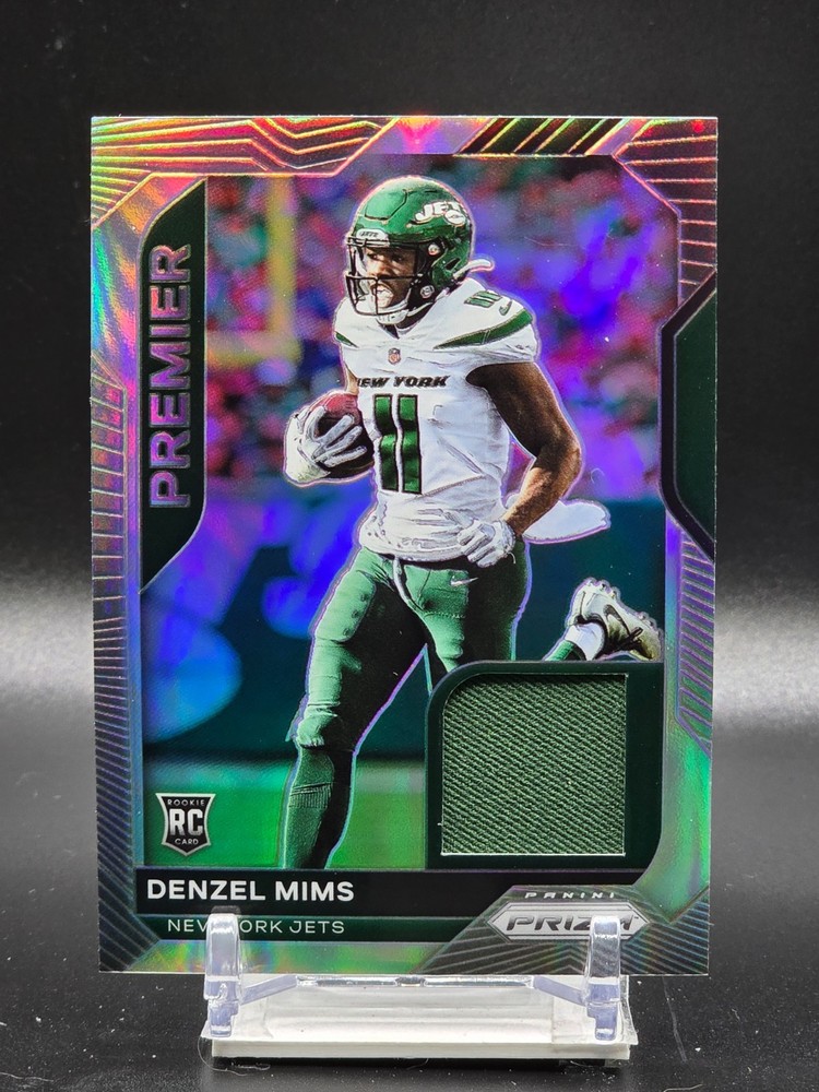2020 Panini Prizm – Premier Jerseys Denzel Mims #20 (MEM, RC)