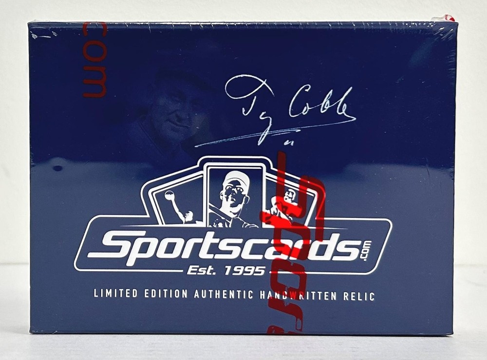 2019 Sportscards.com A Word From Ty Cobb Hobby Box