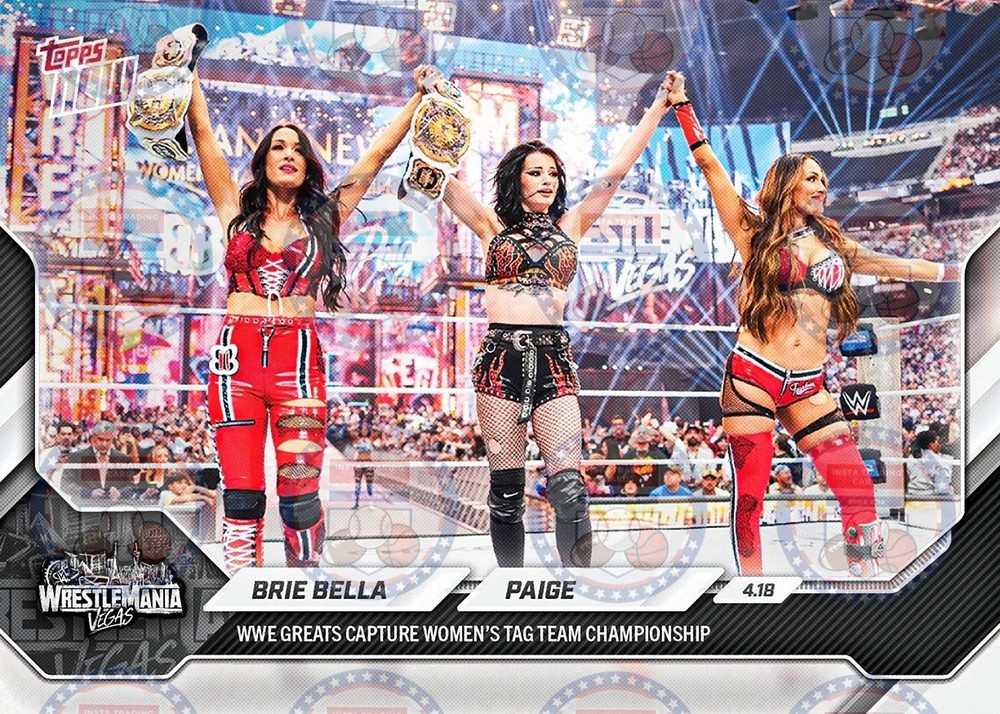 *READY TO SHIP* Brie Bella/Paige – 2026 WWE Topps NOW® – Card 39