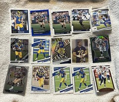 Panini Lot of 15 Los Angeles Rams Varied Football Trading Cards (Z1)