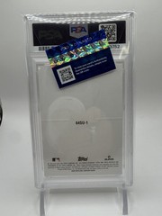2025 Topps Archives Aaron Judge &rsquo;64 Stand Ups Foilfractor Superfractor 1/1 PSA 9