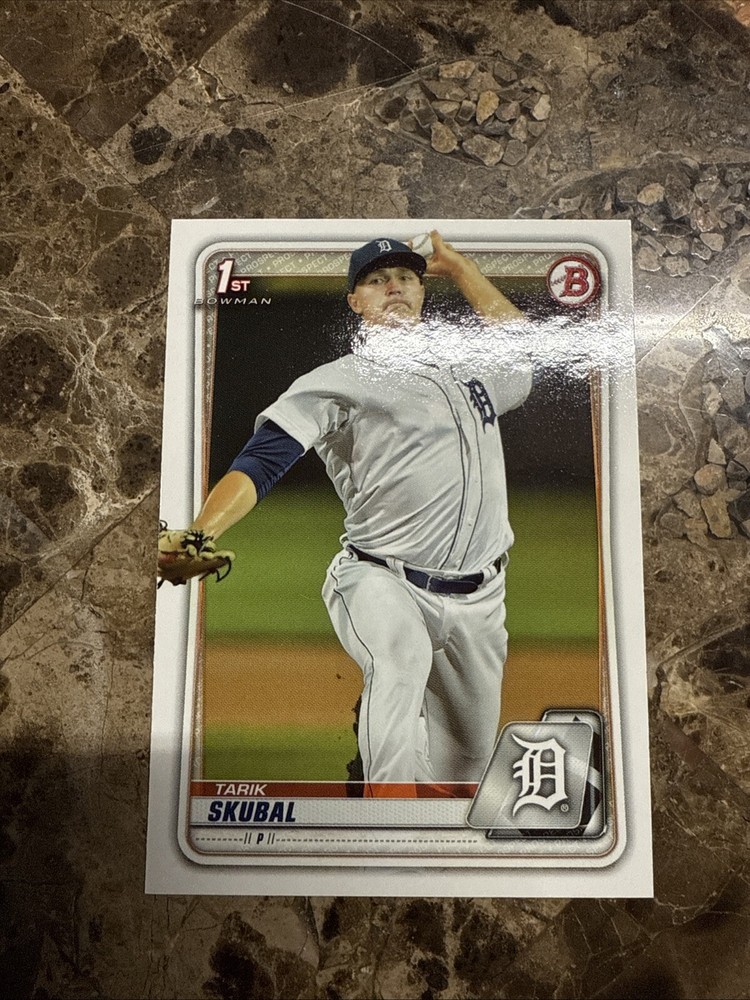 2020 Bowman Paper TARIK SKUBAL TIGERS RC BCP-108 QTY AVAILABLE