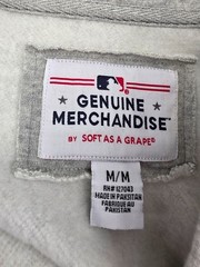 NEW Boston Red Sox Soft As A Grape Gray Collared V-Neck Sweatshirt Women&rsquo;s M