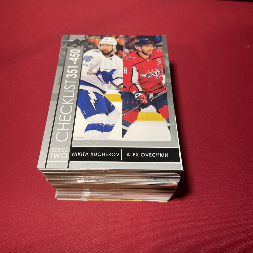 2022 Upper Deck Series 2 Hockey Base Cards – Choose Your Card!!!!!