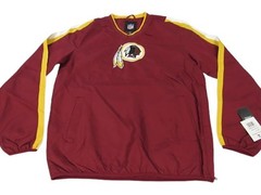 New Washington Redskins Mens Sizes S-M-L-XL-2XL Pullover Windbreaker Jacket
