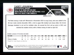 Casey Legumina 2023 Topps Update #US277 Rookie Cincinnati Reds 74904